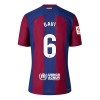 Camiseta de fútbol FC Barcelona Gavi 6 Primera Equipación 23-24 - Hombre